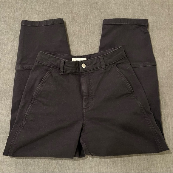 Everlane Utility Barrel Pant Black 4L - Picture 7 of 10